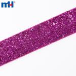 Nastro glitter fucsia da 25 mm