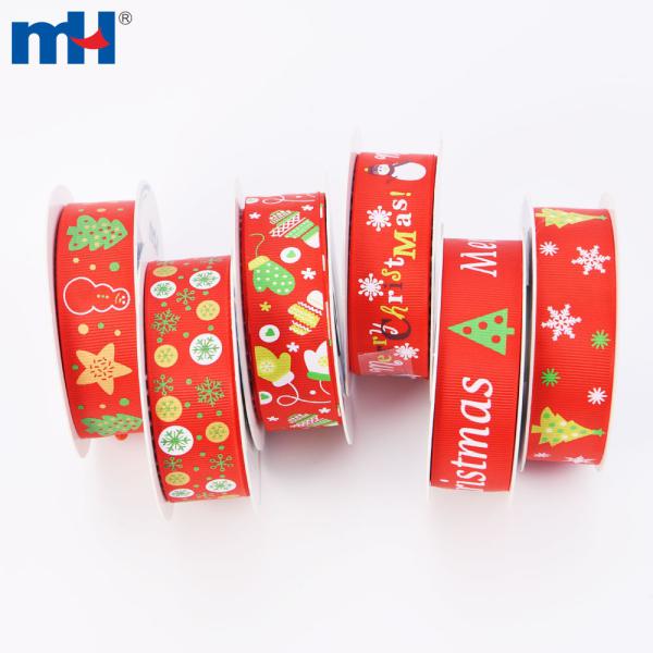 Weihnachts-Ripsband