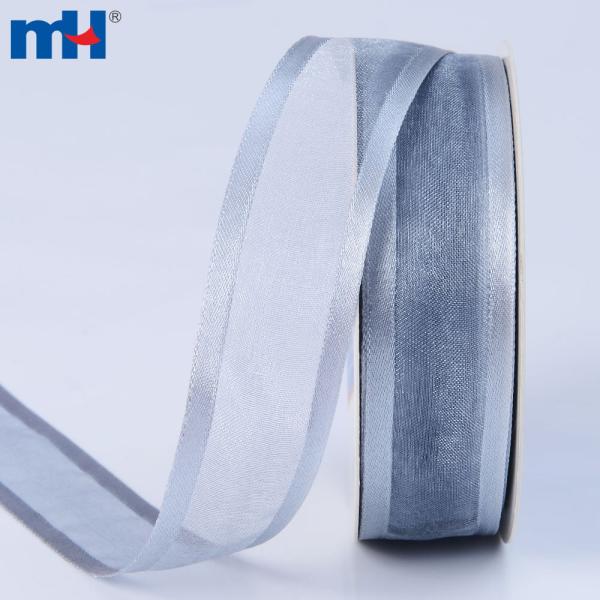 25 mm saten qirrali organza lenta - OEM va ODM