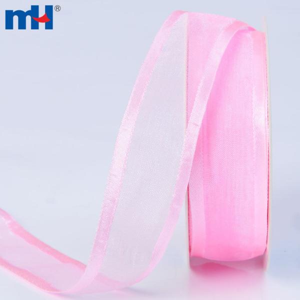 25 mm saten qirrali organza lenta - OEM va ODM