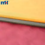 Oiled polyester taffeta with paint