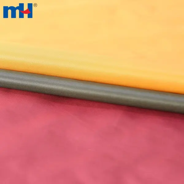 Oiled polyester taffeta with paint