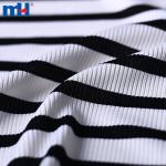Fornitore di tessuti per biancheria intima a costine elasticizzati stampati
