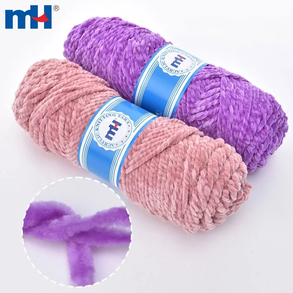 Fil chenille de qualité supérieure 3,8 N/3.