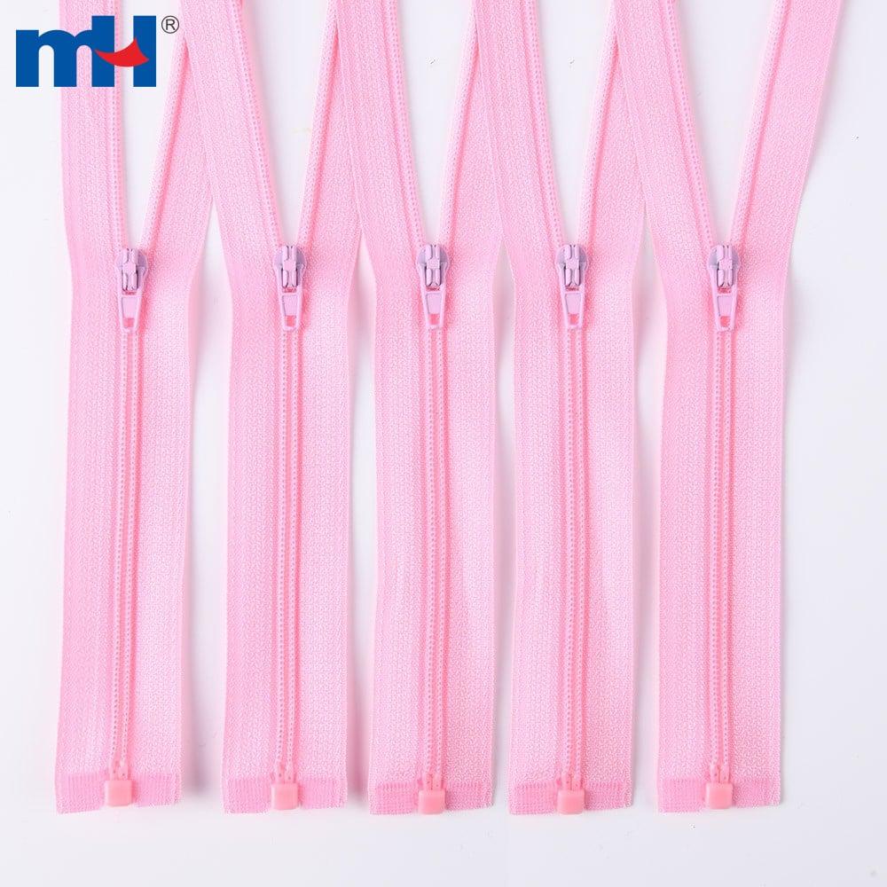 # 3 Fermeture à glissière en nylon à verrouillage automatique à extrémité ouverte
