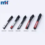 Fermeture à glissière autobloquante inversée 3 #, avec extracteur de fermeture éclair décoratif en PVC, vente en gros