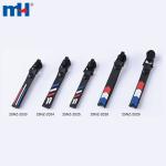 Wholesale 3# reverse self locking zipper with PVC decorative zipper puller