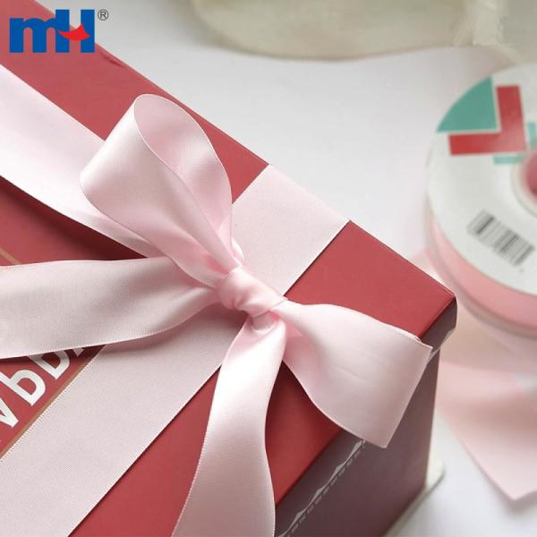 Cinta de raso de doble cara de 38 mm para envolver flores y regalos | Venta al por mayor directo de fábrica