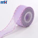 Ruban de bord tissé transparent de 38 mm pour cheveux