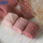 Fitas de franjas de chiffon de 38 mm para decoração de casamento