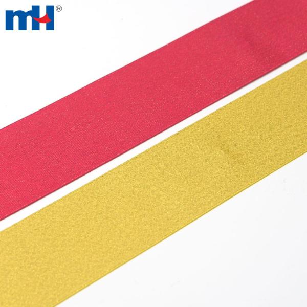 Glitter satin ribbon