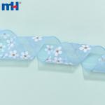 Nastri in organza con stampa floreale