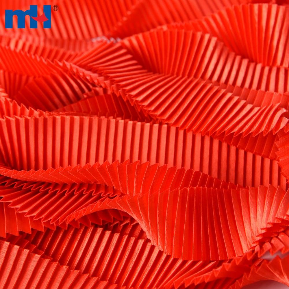 1 1/2" plissiertes Band für Rosen