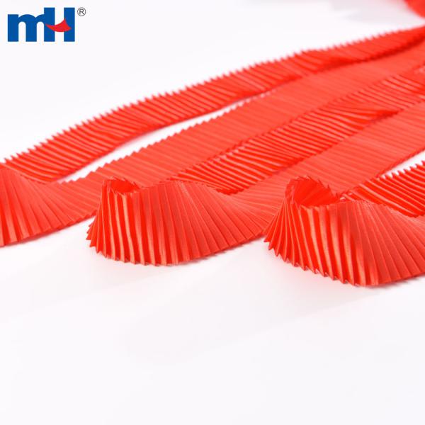 1 1/2" plissiertes Band für Rosen
