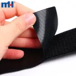 4# 12" black single side hook tape