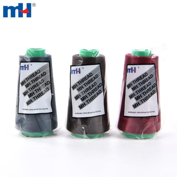 Fil polyester pour machine à coudre industrielle
