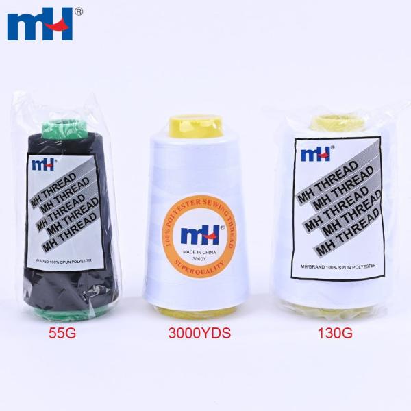 Fil polyester pour machine à coudre industrielle
