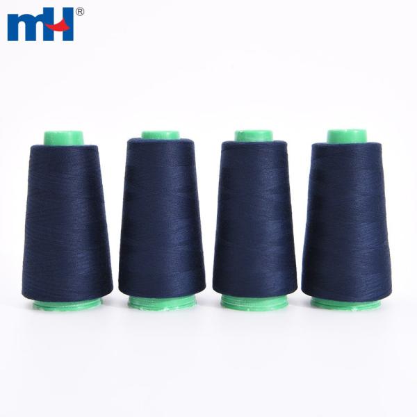 Fil polyester pour machine à coudre industrielle