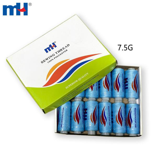 Makine için 40s/2 7.5g/14g polyester dikiş ipliği