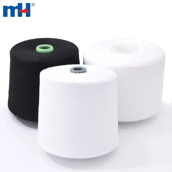 Dokuma için 45s/2 eğrilmiş polyester iplik