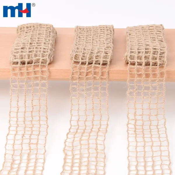Rustic burlap ribbon