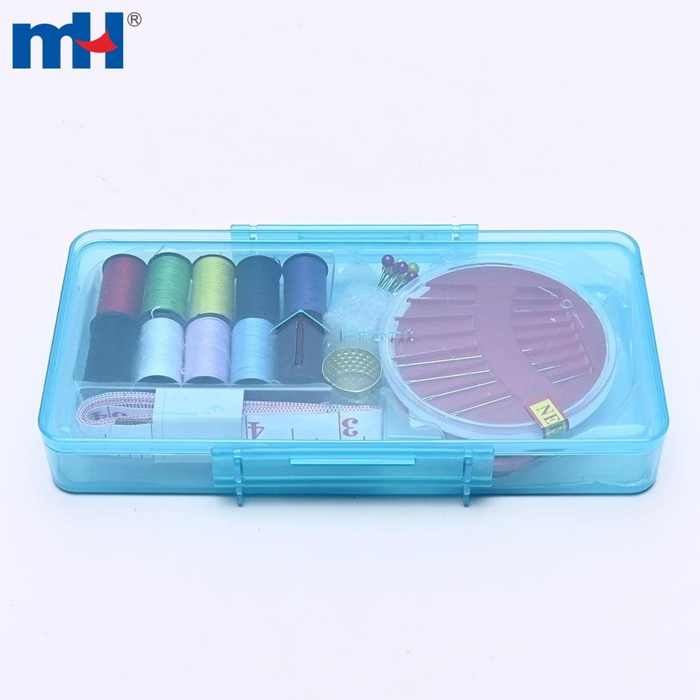 48-teiliges Mini-Nähset – kleine Box (166 x 88 x 23 mm)