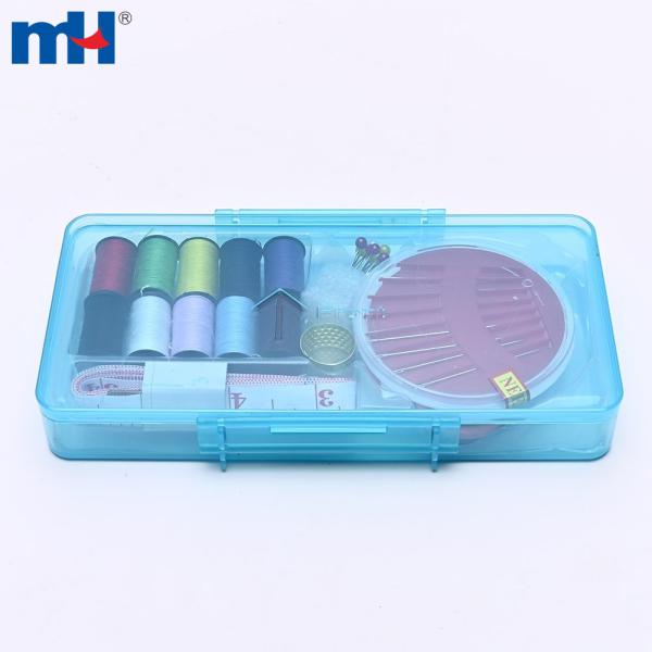 48-teiliges Mini-Nähset – kleine Box (166 x 88 x 23 mm)