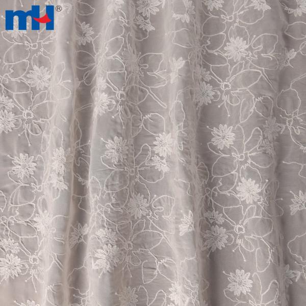 قماش شيكانكاري مطرز