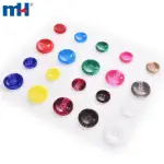 Bouton en résine de différentes couleurs pour costumes