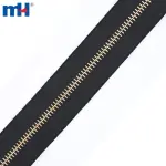 #5 İletken tel içermeyen alüminyum fermuar bandı