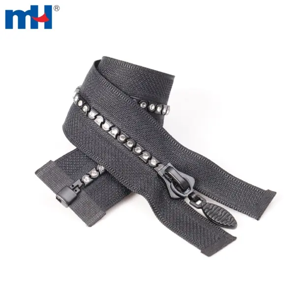 سحابات فاصلة مزخرفة للخياطة