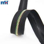 Plastic zipper No. 5, triangle teeth, O/E, A/L