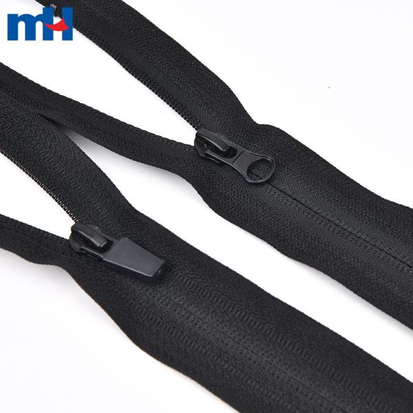 Zíperes de nylon para costura