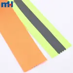 Nastro riflettente cucibile sugli indumenti