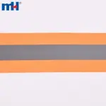 Nastro riflettente cucibile sugli indumenti