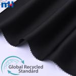 Recycled satin chiffon