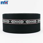 Pantalon à ceinture tissée