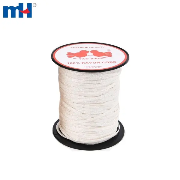 32 strands flat rayon cord with diameter of 5mm