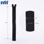 No. 7 closed-end nylon zippers