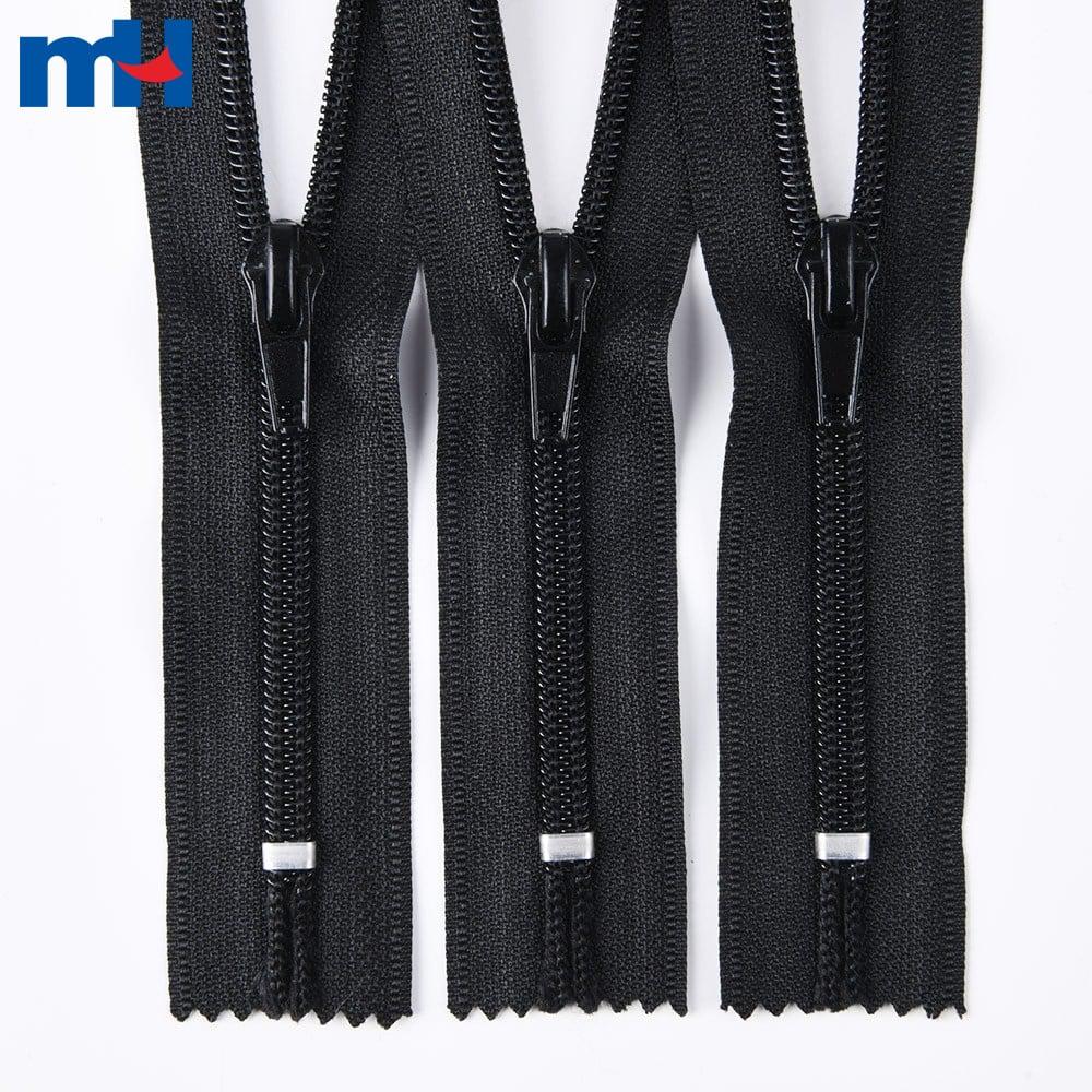 No. 7 closed-end nylon zippers