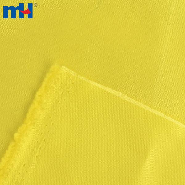 Matériau en satin de soie polyester 75D * 150D 87gsm, vente en gros