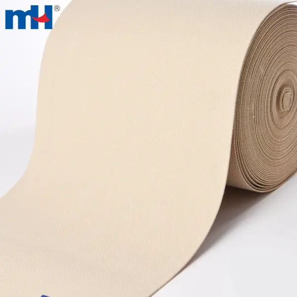 Knitted elastic band for shoes