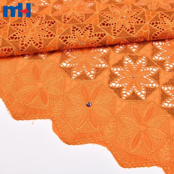Swiss lace fabric