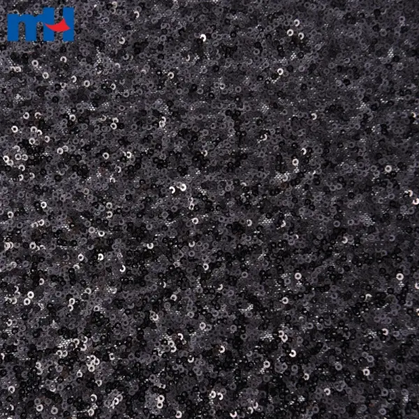 Tissu en maille à paillettes