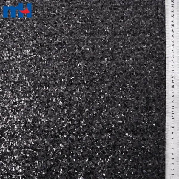 Tissu en maille à paillettes