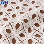 Chemically water soluble lace fabric