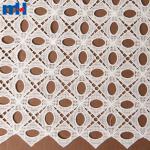 Chemically water soluble lace fabric