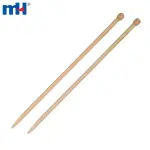 Bamboo knitting needle