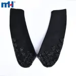 Removable cotton and polyester embroidered neck size 25*15 cm