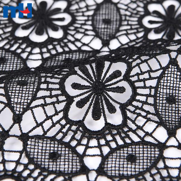 Dentelle noire pour robe